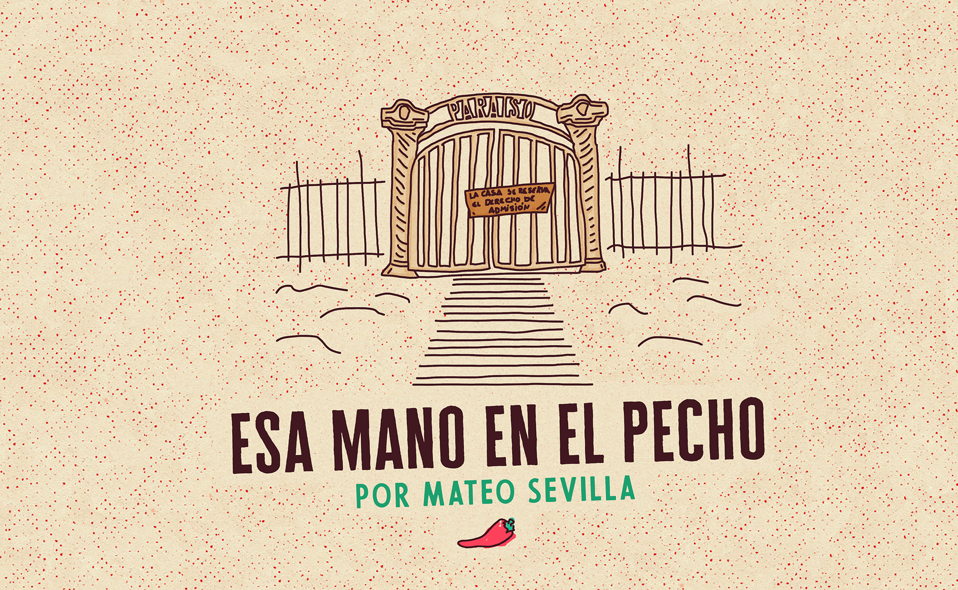 Esa mano en el pecho