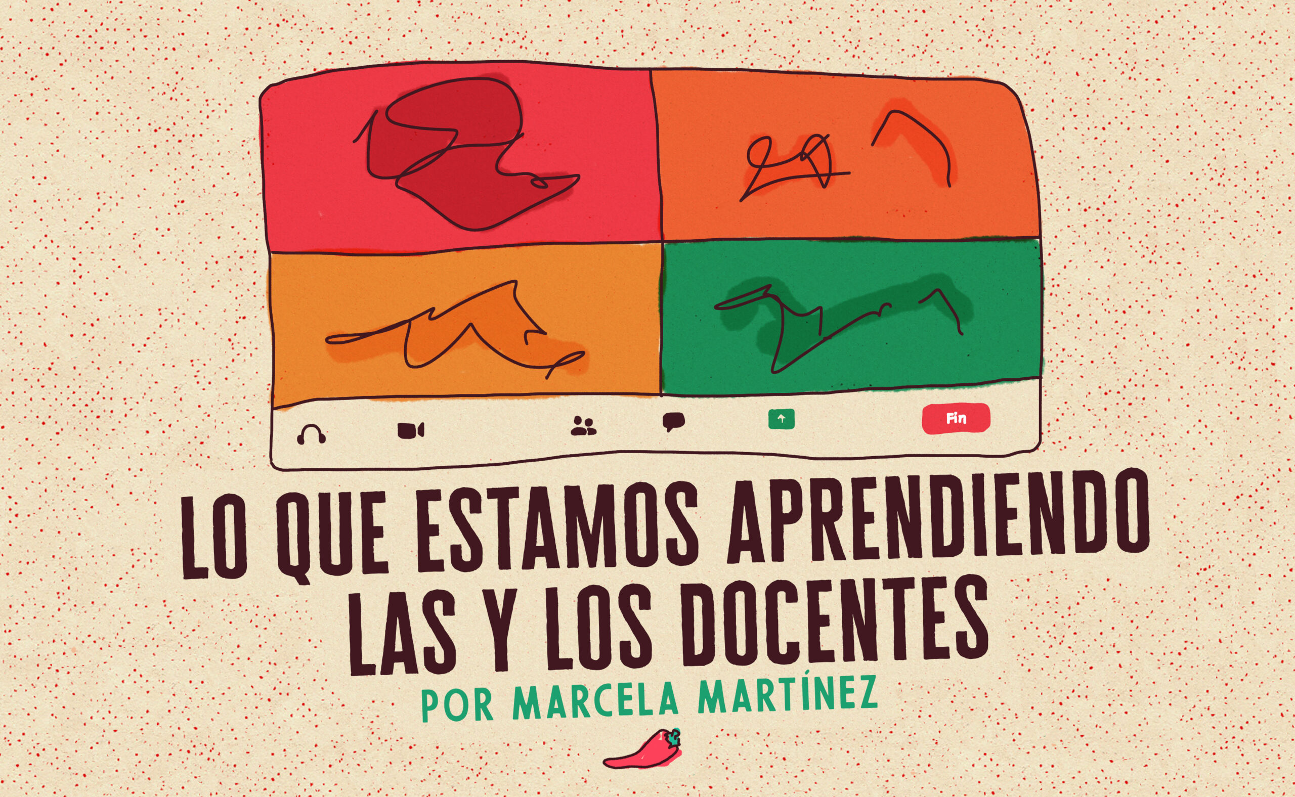 Lo que estamos aprendiendo las y los docentes