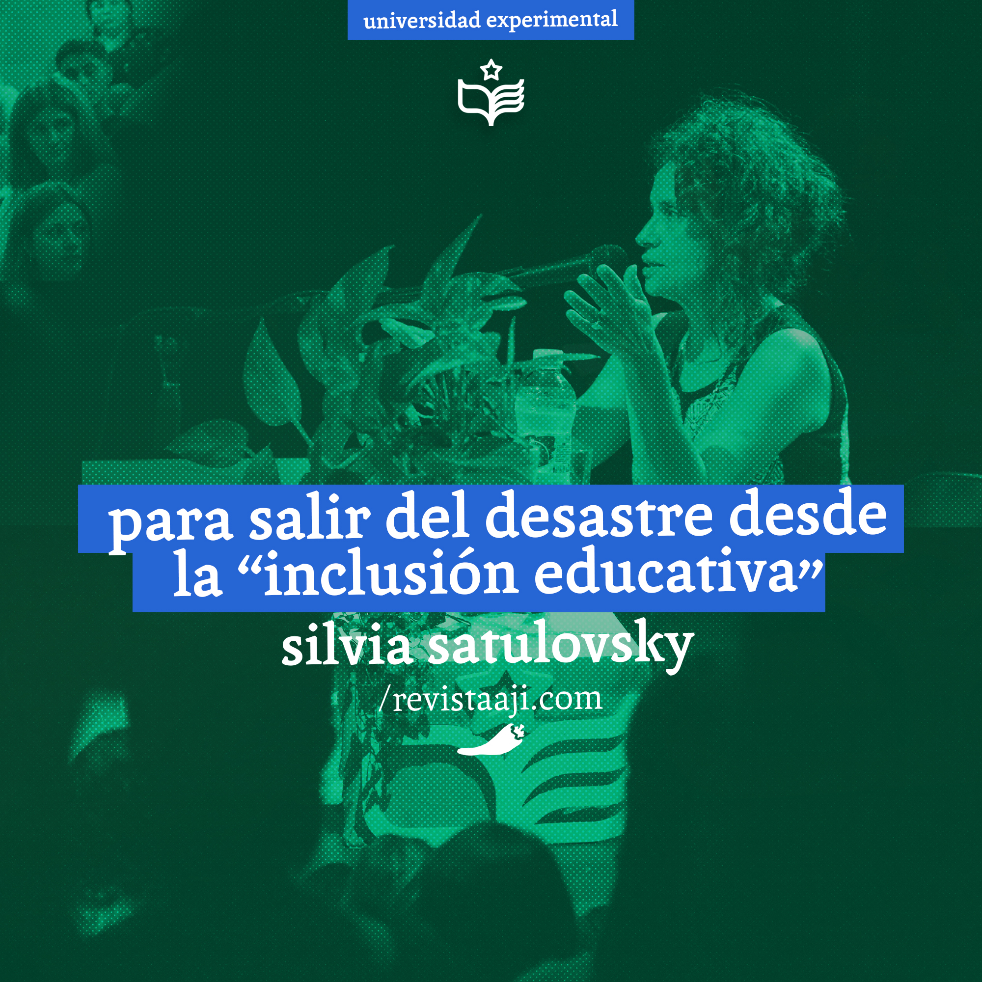 Para salir del desastre desde la «Inclusión educativa»